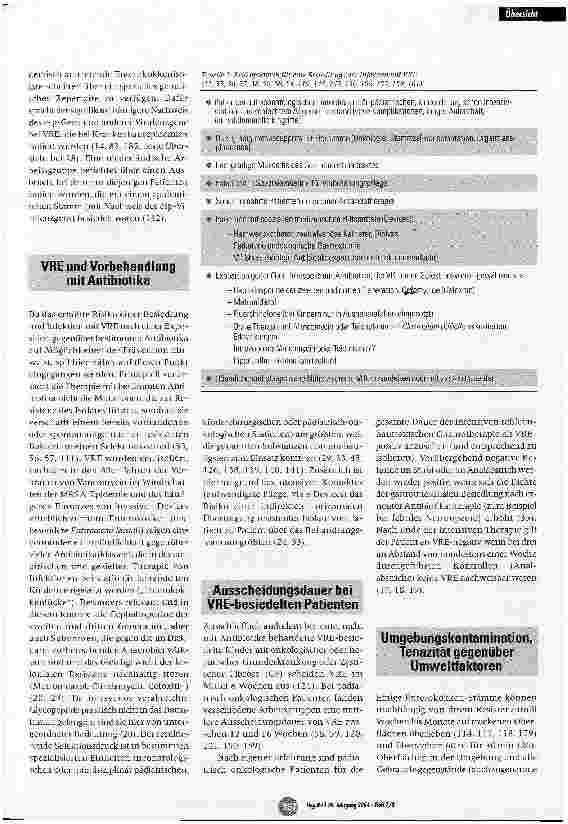 Vorschauseite 3: Vancomycin-resistente Enterokokken (VRE) - Übersicht zu Bedeutung, Prävention und Management in der Pädiatrie