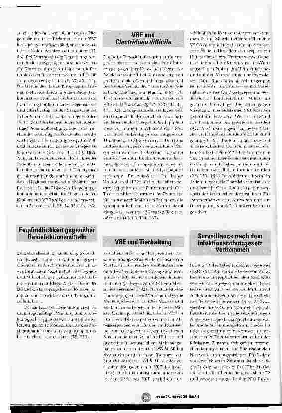 Vorschauseite 4: Vancomycin-resistente Enterokokken (VRE) - Übersicht zu Bedeutung, Prävention und Management in der Pädiatrie