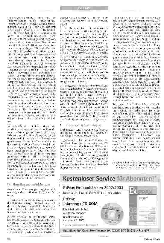 Vorschauseite 4: Steueramnestiegesetz und BetreuungPraktische Hinweise bei Steuerhinterziehung durch den Betreuten