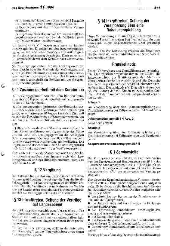 Vorschauseite 3: Qualitätssicherung bei Fallpauschalen und Sonderentgelten Vereinbarung über eine Rahmenempfehlung gemäß § 137 in Verbindung mit § 112 SGB V zur Sicherung der Qualität der Krankenh…