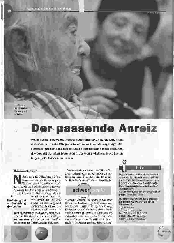 Vorschauseite 1: Der passende Anreiz