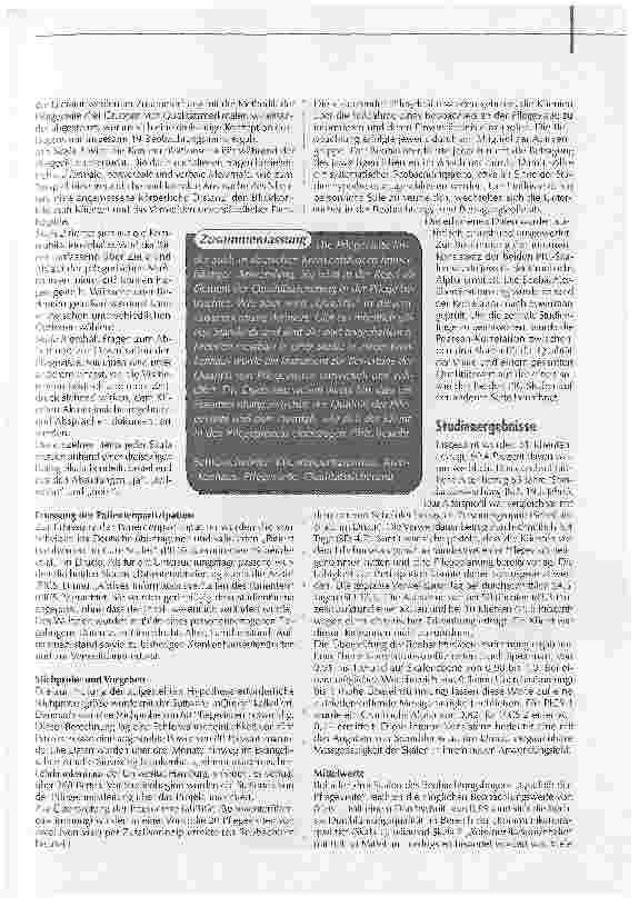 Vorschauseite 2: Rollen neu definierenPflegevisite und Klientenpartizipation