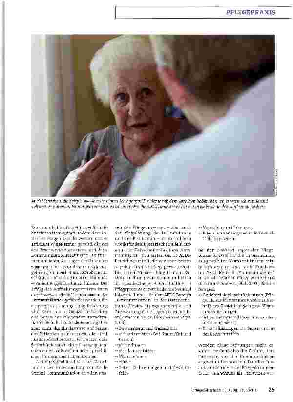 Vorschauseite 2: Die Unabhängigkeit der Patienten erhalten und fördern