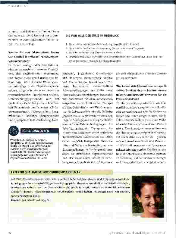 Vorschauseite 3: Die Forschungspyramide: wirklichkeitsnahe Evidenz für die Praxis