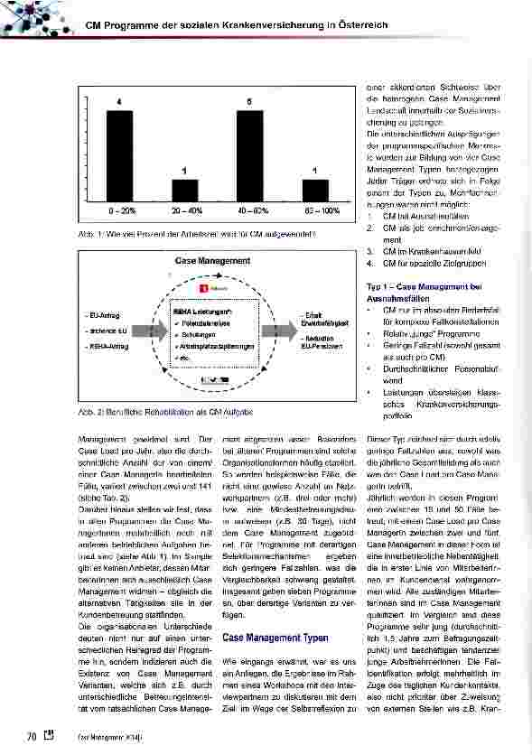 Vorschauseite 3: Case Management Programme der sozialen Krankenversicherung in Österreich