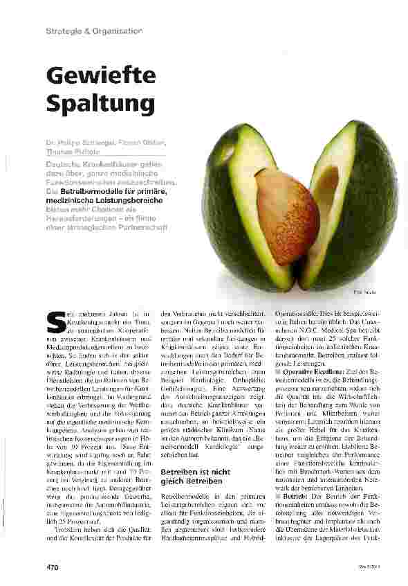 Vorschauseite 1: Gewiefte Spaltung