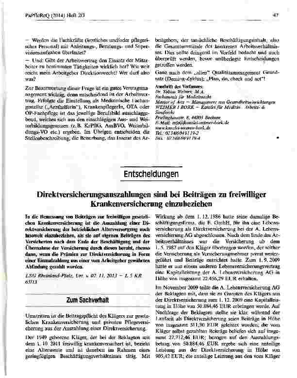 Vorschauseite 3: Skillmix in der Pflege — Von der Pflegefachkraft, dem Notfallsanitäter bis zur Hilfskraft
