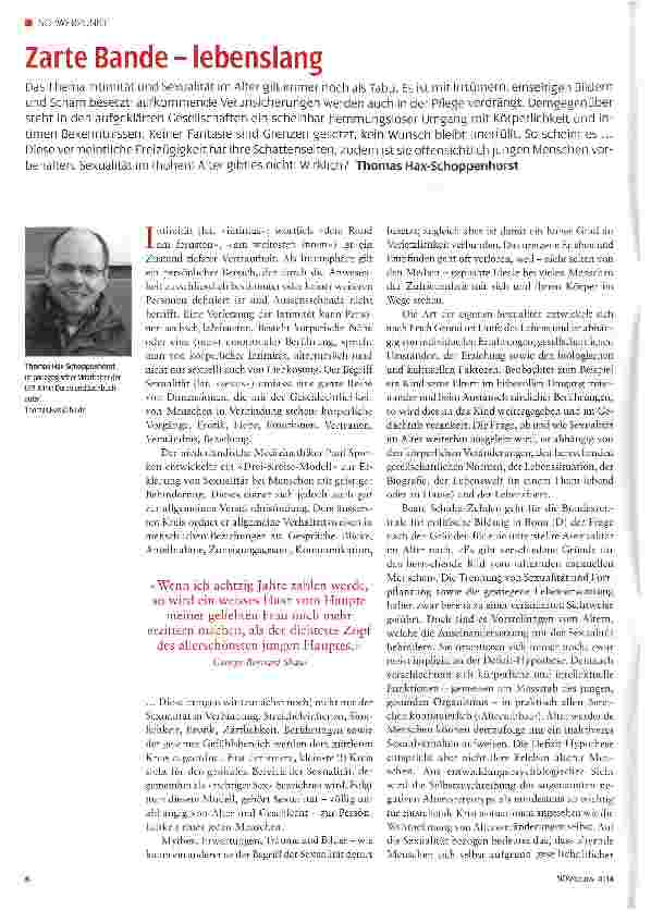 Vorschauseite 1: Zarte Bande - lebenslang