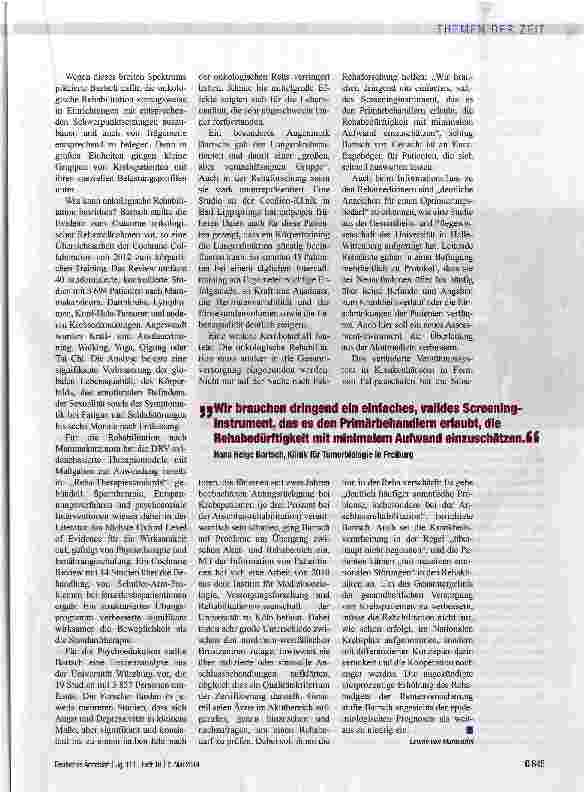 Vorschauseite 2: Differenzierte Konzepte notwendig