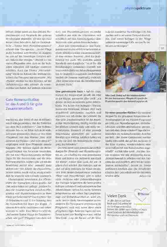 Vorschauseite 2: Pflege und Physio