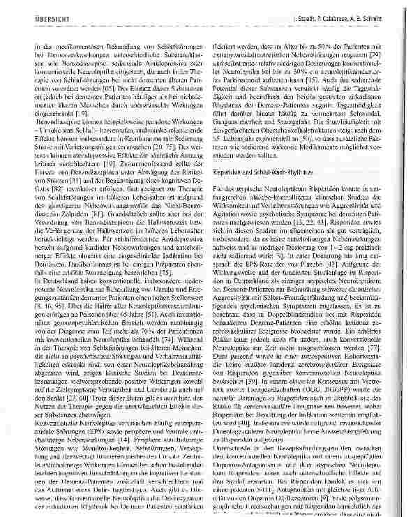 Vorschauseite 4: Störungen des Schlaf-Wach-Rhythmus bei Patienten mit einer Demenz -Grundlagen und Therapieoptionen