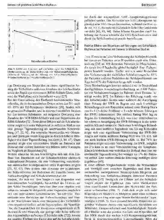 Vorschauseite 5: Störungen des Schlaf-Wach-Rhythmus bei Patienten mit einer Demenz -Grundlagen und Therapieoptionen