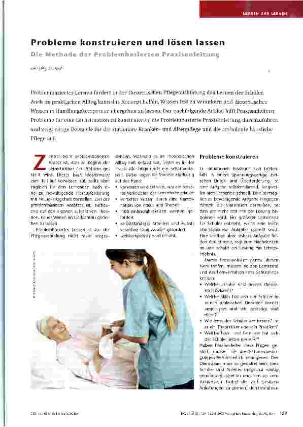 Vorschauseite 1: Probleme konstruieren und lösen lassen