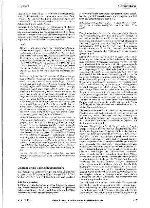 Vorschauseite 4: Rufbereitschaft eines Klinikarztes - Telefonische Konsultationen TV Ärzte RKA § 6 Abs. 4 Satz 2 (= § 45 Abs. 8 Satz 1 TVöD-BT-K, § 10 Abs. 8 Satz 3 TV-Ärzte/VKA)