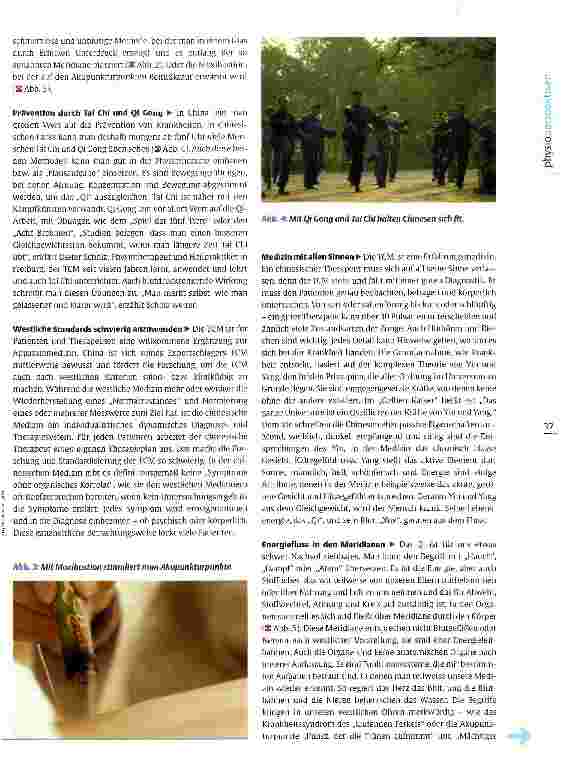 Vorschauseite 2: Traditionelle Chinesische MedizinKneten, Räuchern, Schröpfen, Nadeln