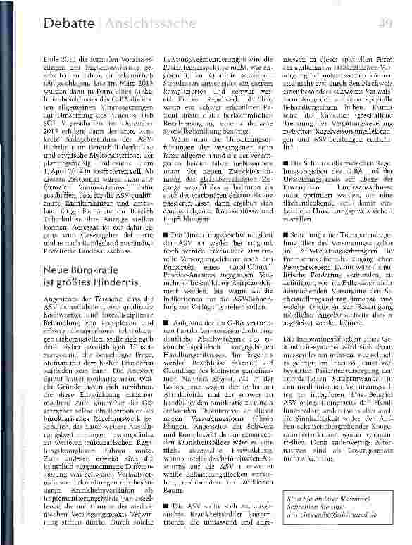 Vorschauseite 2: Weder Zauberformel noch Allheilmittel