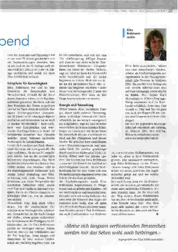 Vorschauseite 2: Blind vertrauend, blind schreibend
