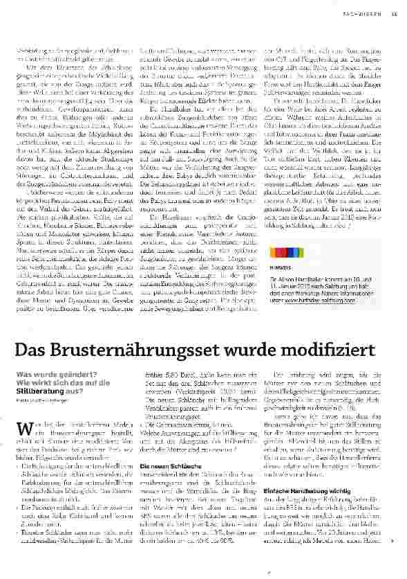 Vorschauseite 2: Das Zungenbändchen aus ganzheitlicher Sicht