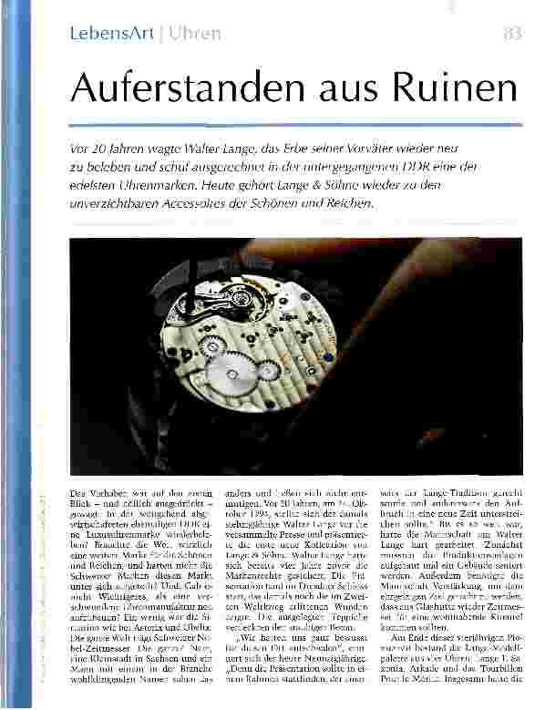 Vorschauseite 1: Auferstanden aus Ruinen