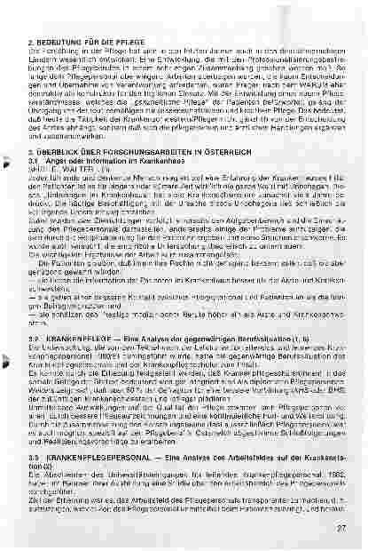 Vorschauseite 2: Pflegeforschung in Österreich
