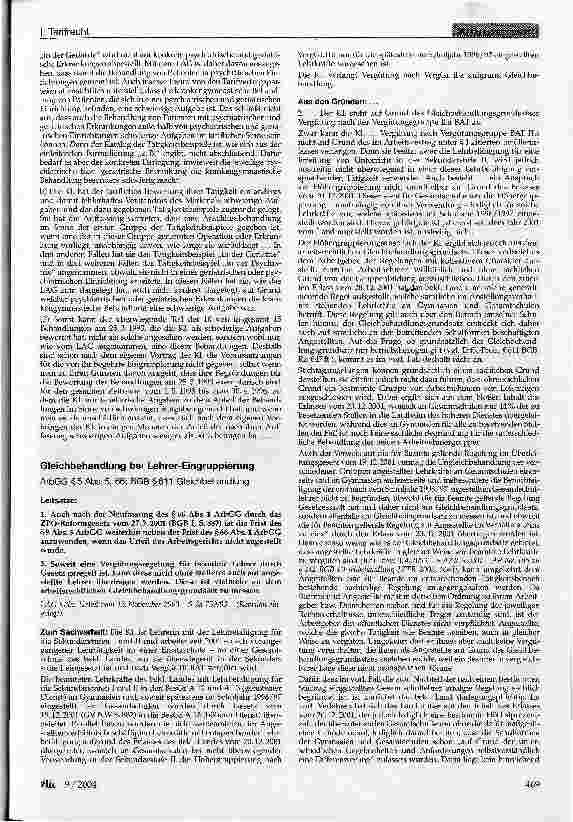 Vorschauseite 3: Eingruppierung einer Krankengymnastin