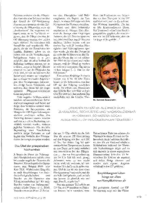 Vorschauseite 4: WANN GEHT ES DENN LOS?