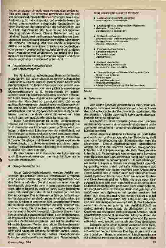 Vorschauseite 2: Krankheitsentstehung (Ätiologie und Pathogenese) und Diagnose der Epilepsien