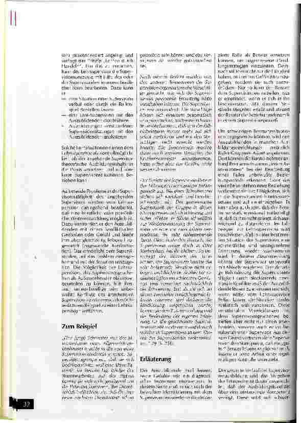 Vorschauseite 3: Supervision in der Krankenpflege, Teil 2 Weiterbildungslehrgang 90/ 92 an der Schwesternhochschule d.Diakonie, Berlin-Grunewald