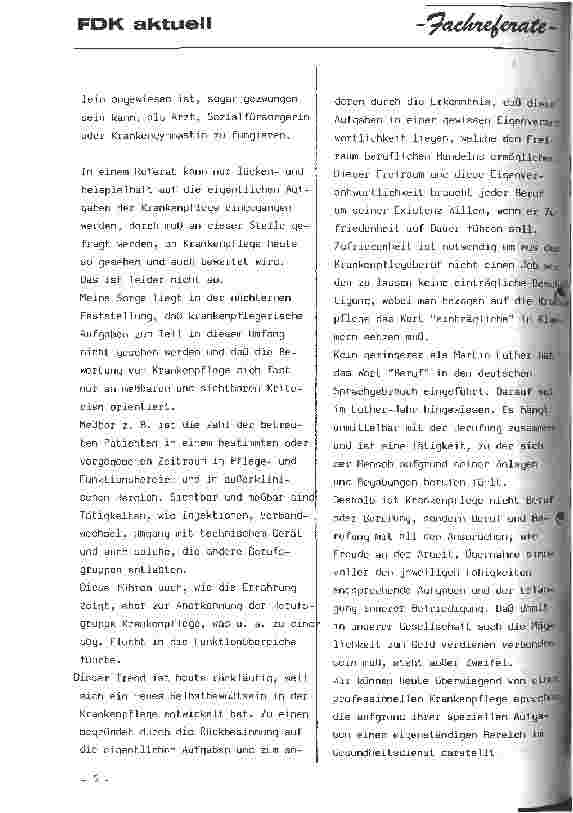 Vorschauseite 5: Die eigentlichen Aufgaben der Krankenpflege