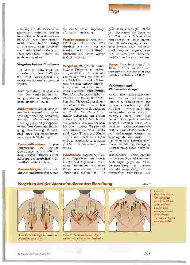 Vorschauseite 2: Altes und Neues zur Atemstimulierenden EinreibungBasale Stimulation® in der Pflege, Teil 1