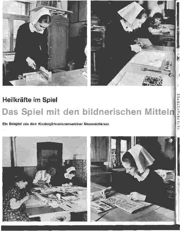 Vorschauseite 1: Heilkräfte im Spielring des gesunden Menschens Das Spiel mit den bildnerischen Mittel
