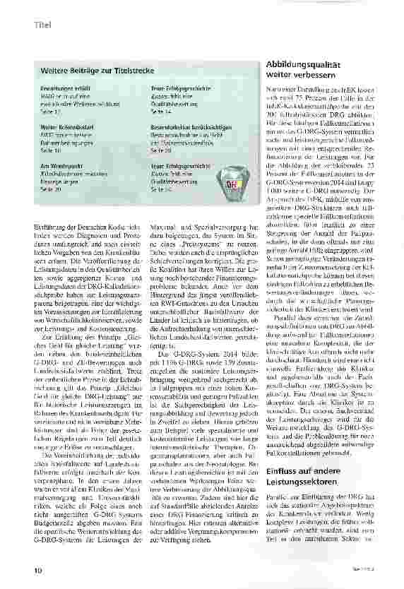 Vorschauseite 3: Wege zur Perfektion