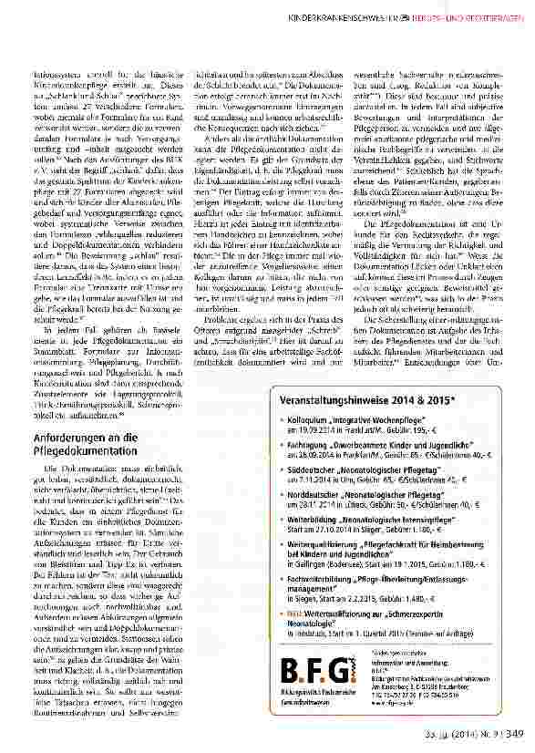 Vorschauseite 4: Dokumentation und Haftung in der häuslichen Kinderkrankenpflege - ein schmaler Verantwortungsgrad