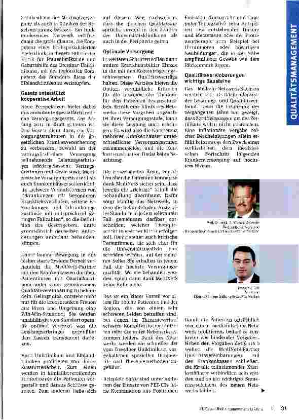 Vorschauseite 2: Kooperation statt Konkurrenz