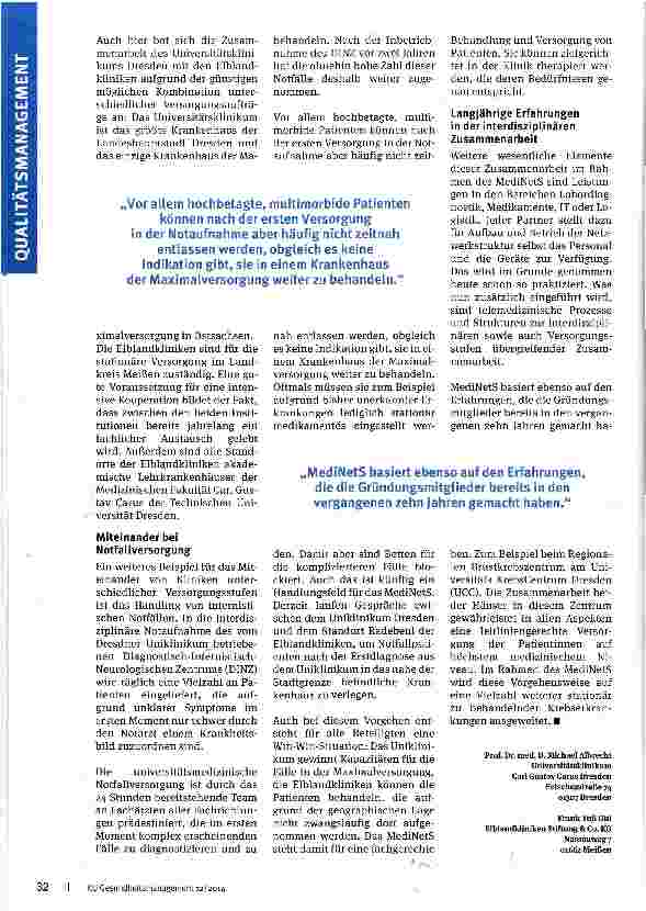 Vorschauseite 3: Kooperation statt Konkurrenz