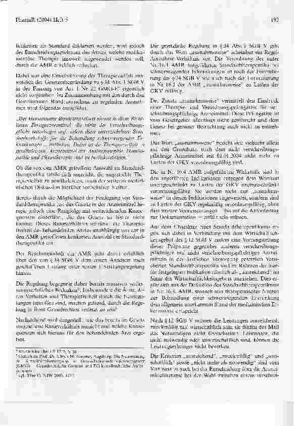 Vorschauseite 2: Standardtherapeutika nach den neuen AMR contra Verordnungsfähigkeit verschreibungspflichtiger Arzneimittel