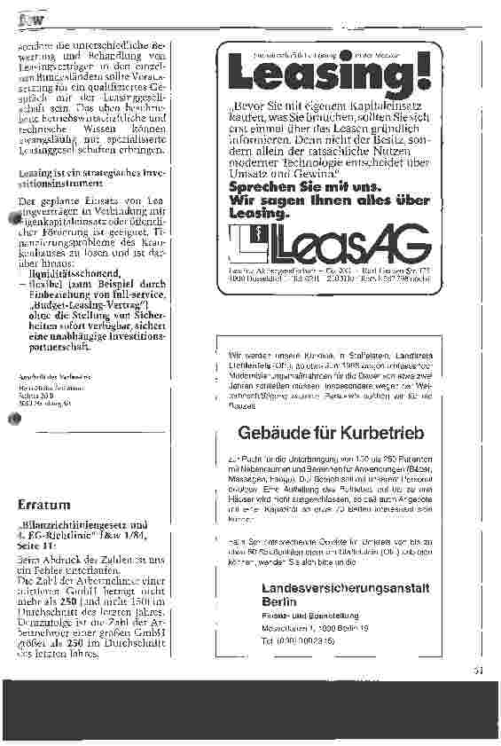 Vorschauseite 4: Leasing - eine alternative Investitionsstrategie?
