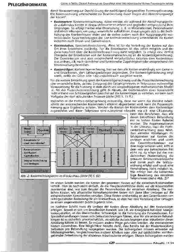 Vorschauseite 3: Clinical Pathways als Grundlage einer betriebswirtschaftlichenProzessoptimierung
