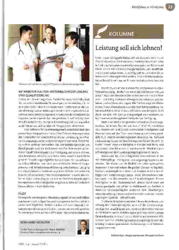 Vorschauseite 2: Genesung durch Talentmanagement