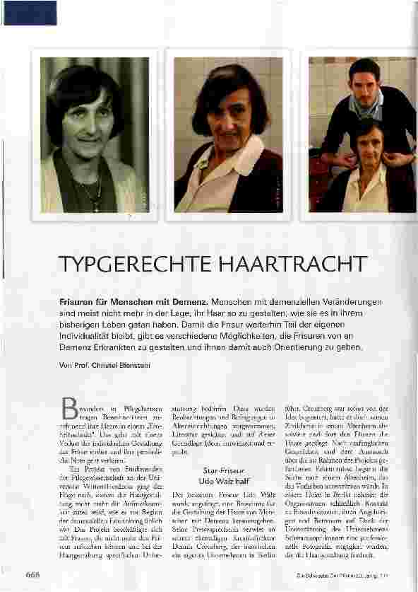 Vorschauseite 1: TYPERECHTE HAARTRACHT