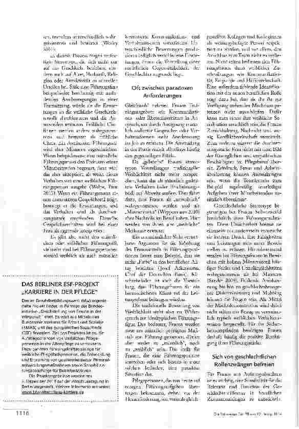Vorschauseite 3: KARRIEREHÜRDE GESCHLECHT?