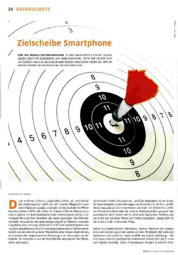 Vorschauseite 1: Zielscheibe Smartphone