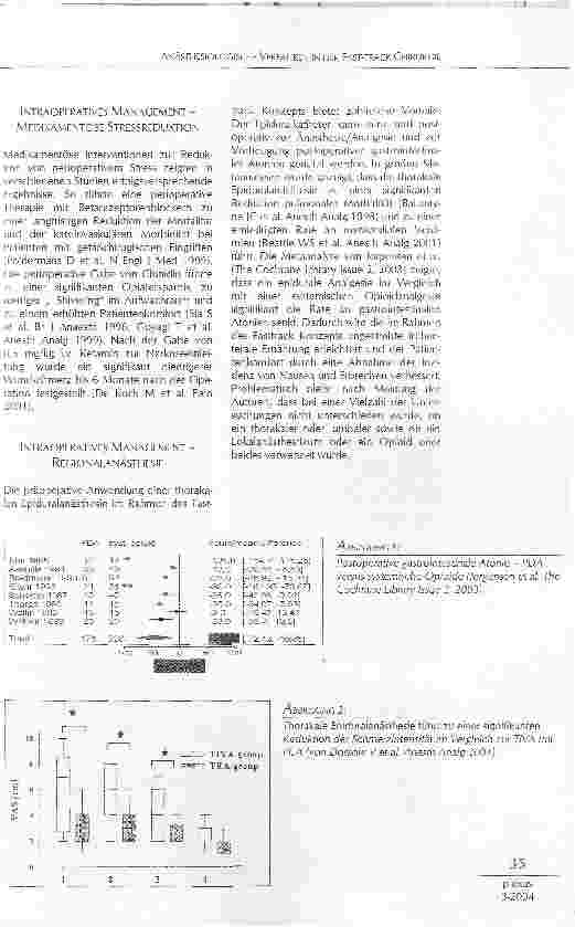 Vorschauseite 3: ANÄSTHESIOLOGISCHE VERFAHREN IN DER FAST-TRACK CHIRURGIE