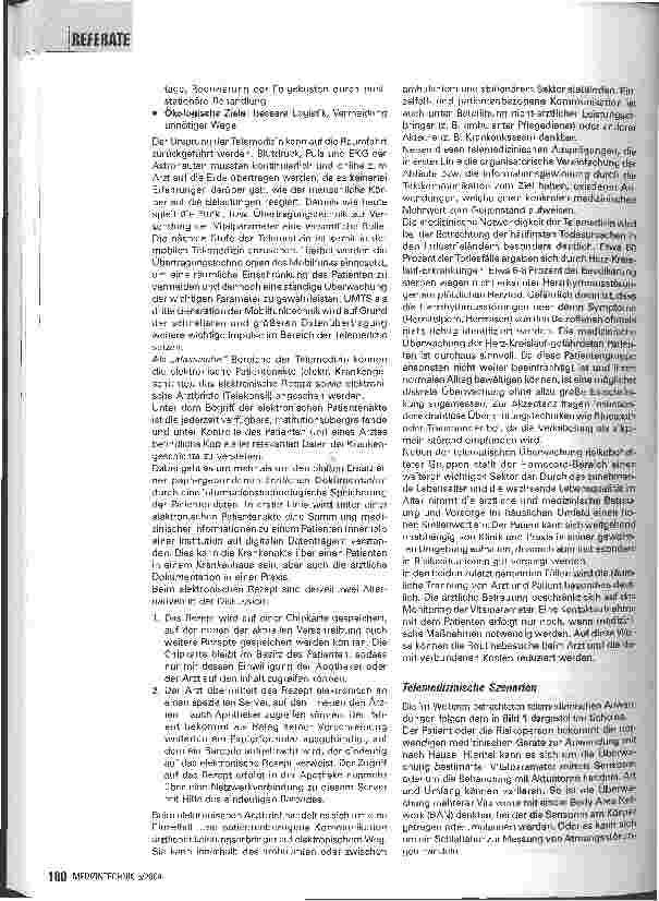 Vorschauseite 2: Fernadministration in der TelemedizinAnforderungen und Einschränkungen