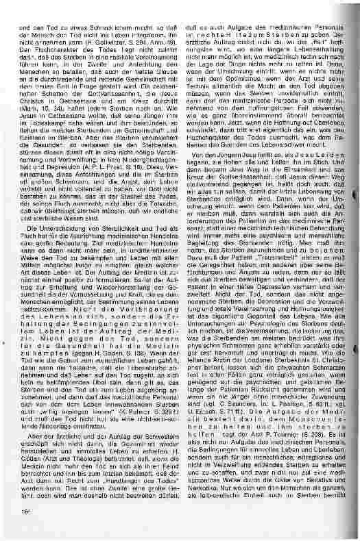 Vorschauseite 5: Sinnvolles meidzinisches Handeln auf der Grenze zwischen Leben und Tod - Theologische Überlegungen