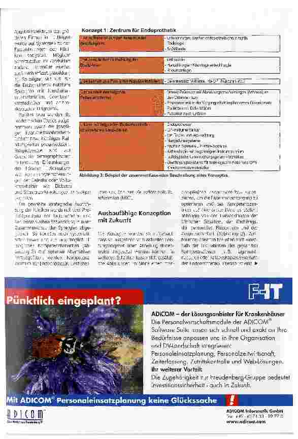 Vorschauseite 3: Strategien für die ZukunftAufbau von Kompetenzzentren an den Kreiskliniken Tuttlingen und Spaichingen