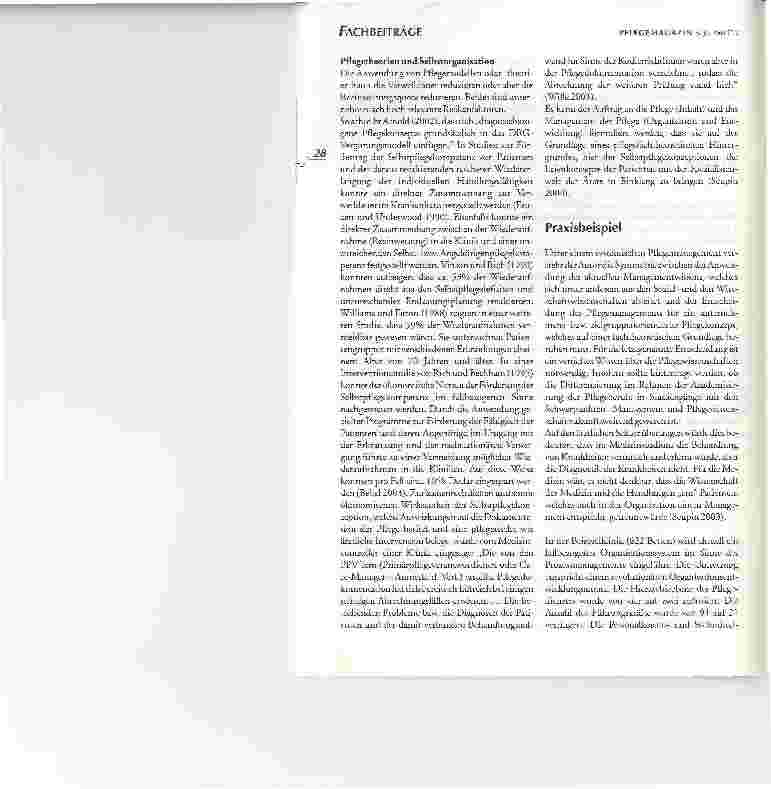 Vorschauseite 3: Der systemische PflegemanagementansatzZUR BEDEUTUNG FÜR DIE PRAXIS