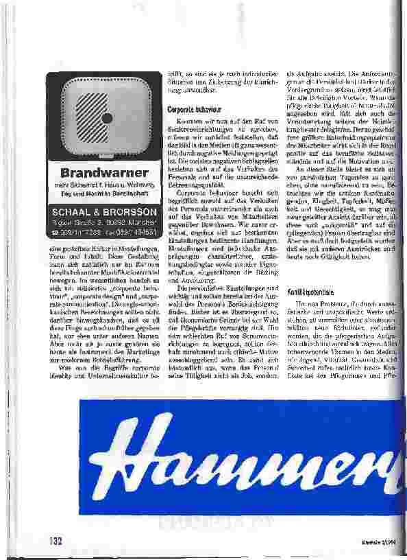 Vorschauseite 3: Gutes Image kommt nicht von allein