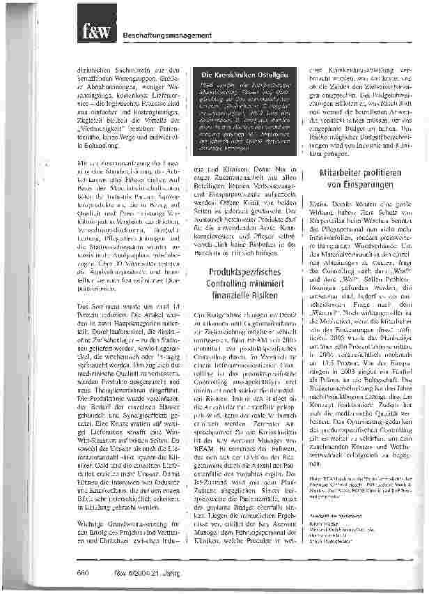 Vorschauseite 2: BEAM: Effizienter Produkteinsatz lohnt