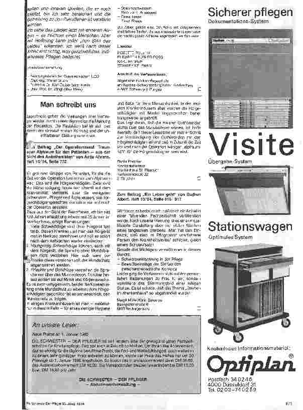 Vorschauseite 3: Besonderheiten pflegerischer Maßnahmen/Ressourcen im Sinne der Ganzheitl. Pflege, Pflege eines Patienten nach Kolostomie mit Anus praeter